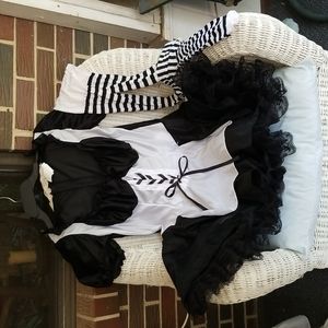 Dark Alice 2 piece Costume